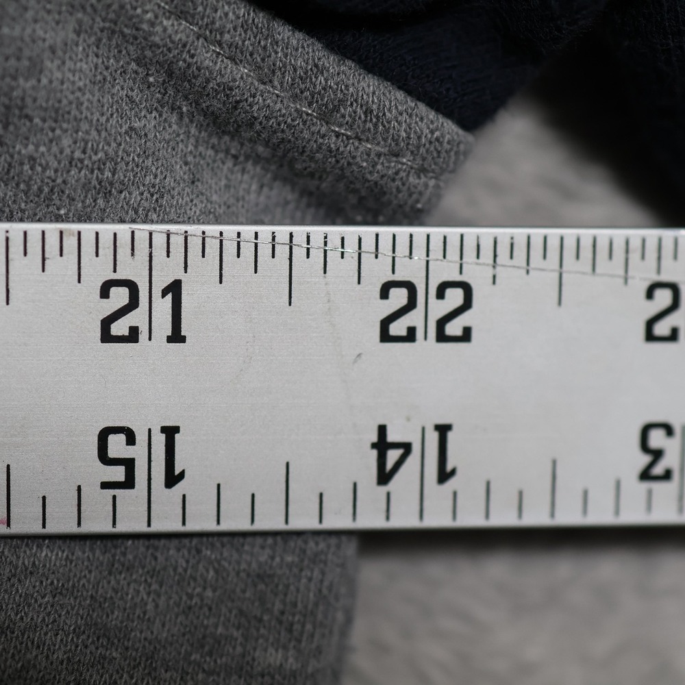 Fox Racing Hoodie Mens Medium Gray Navy Blue Pullover Graphic Logo Offroad - Picture 6 of 11